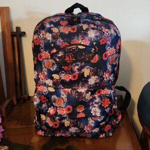 Vans Off The Wall Realm Galaxy Floral Backpack